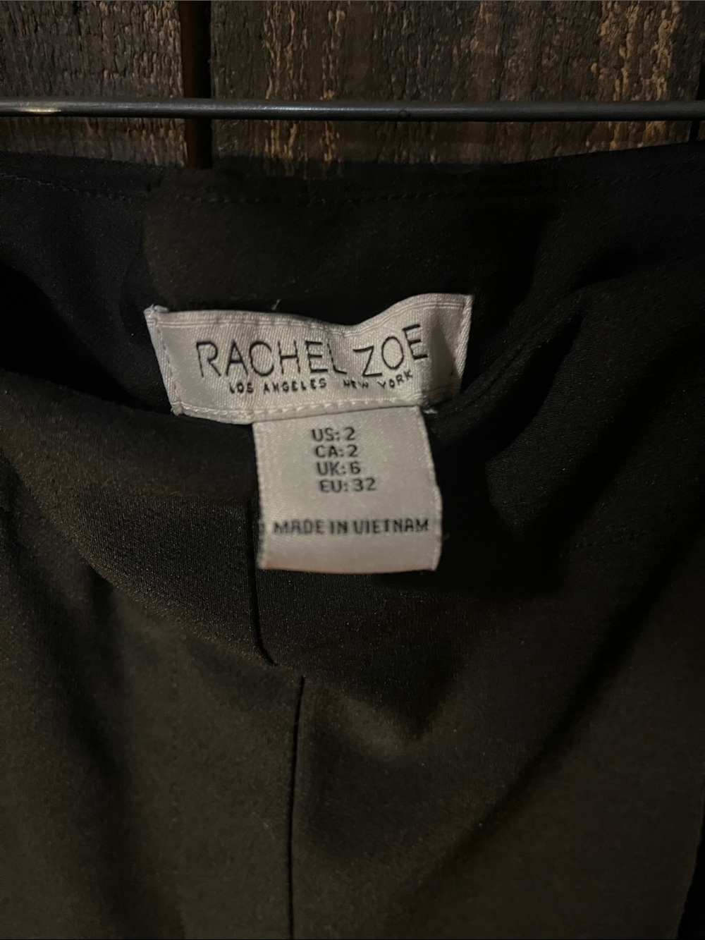 Rachel Zoe Black Tailored Women's Dress Pants - Picture 2 of 5